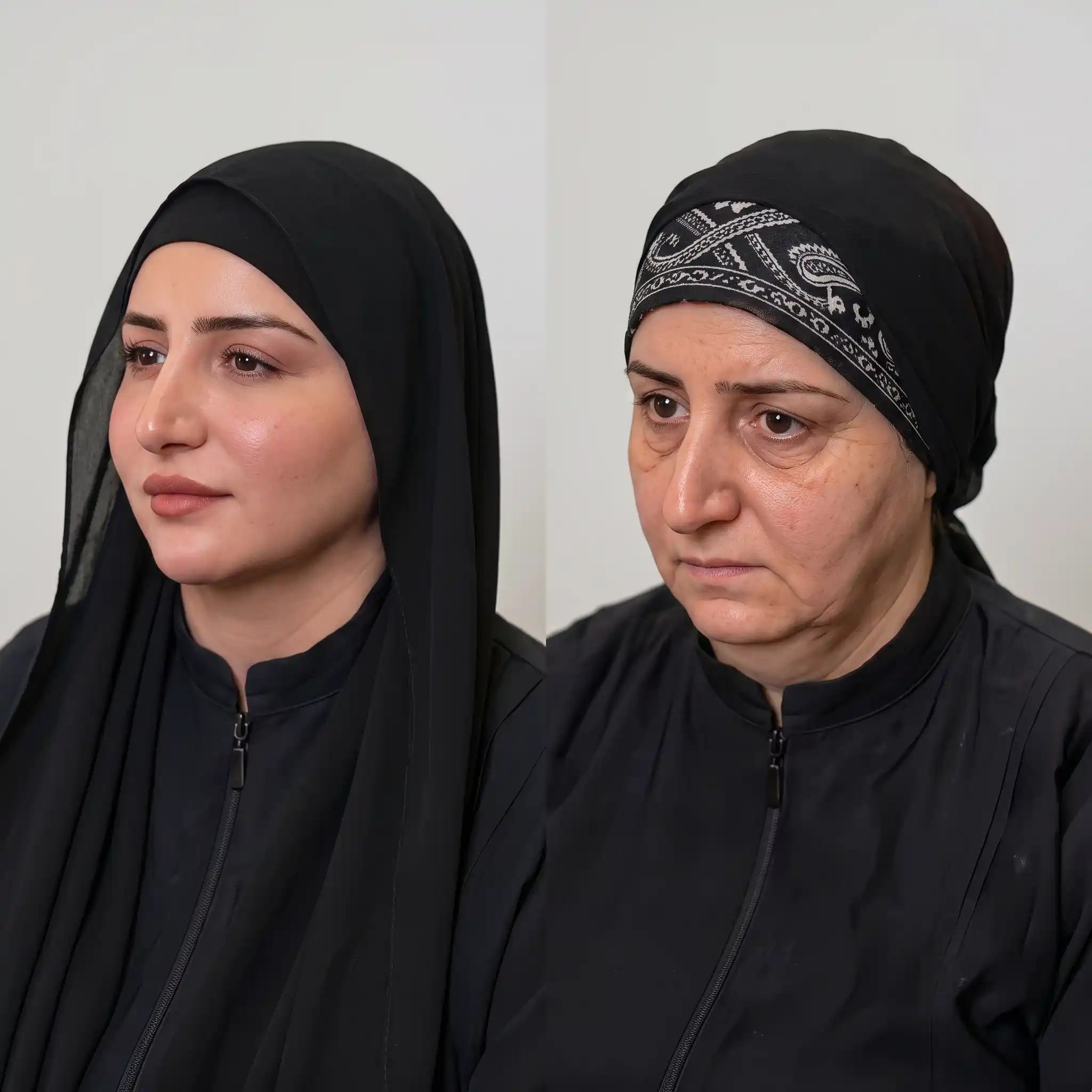 شد الوجه اللاجراحي